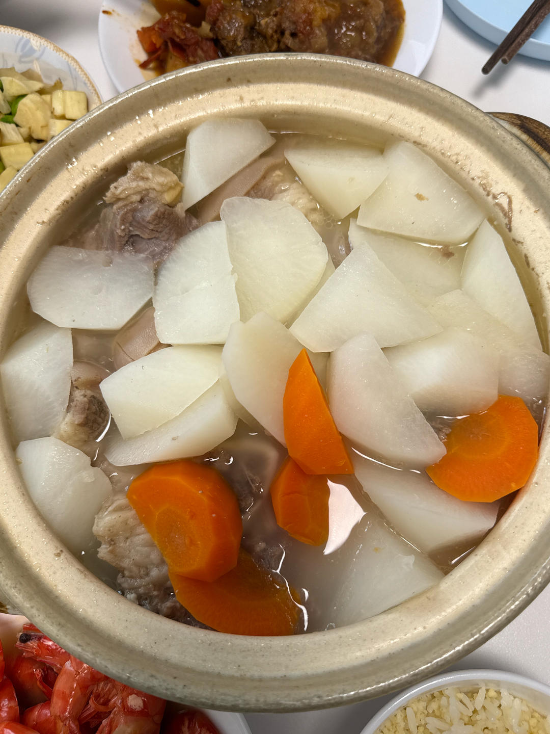 羊肉汤(炖萝卜)