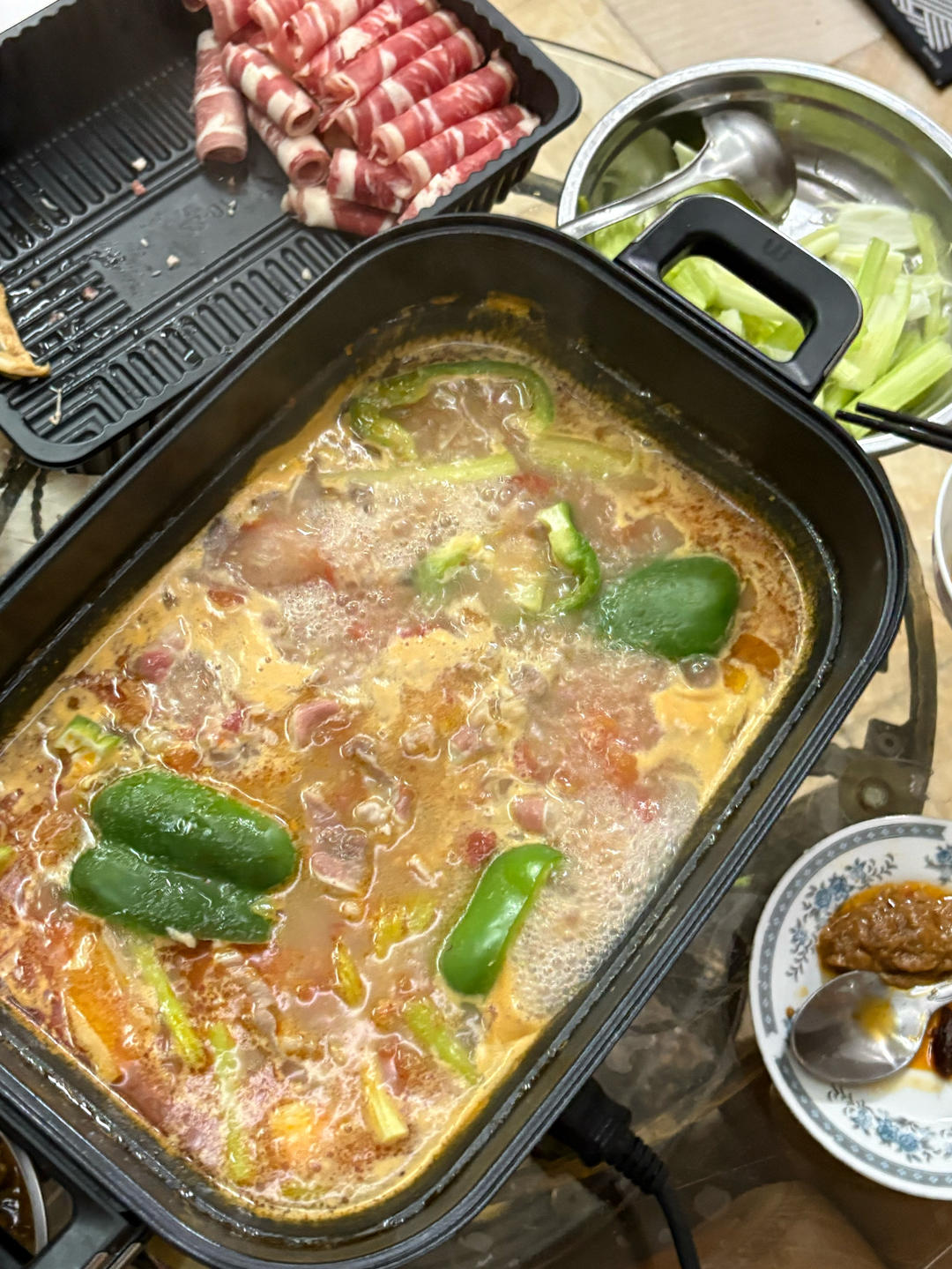 【火锅🍲汤底记录的做法步骤图，怎么做好吃】Myc美食大人_下厨房