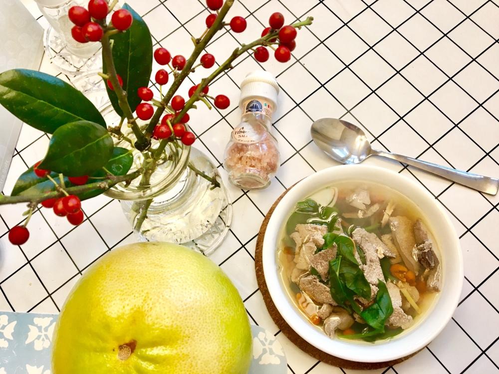菠菜猪肝汤