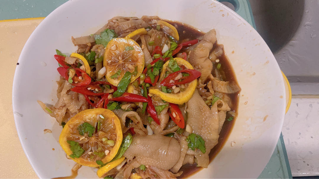 超简单的柠檬无骨鸡爪