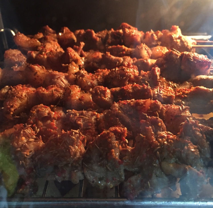 烤羊肉串