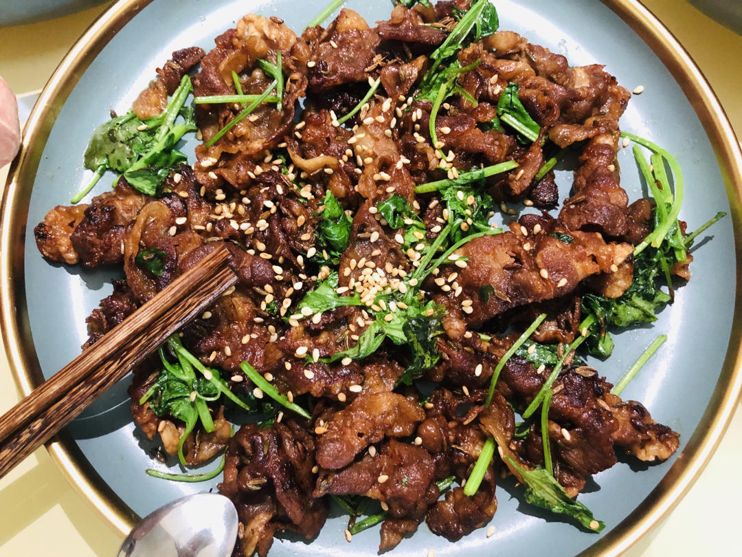 孜然羊肉
