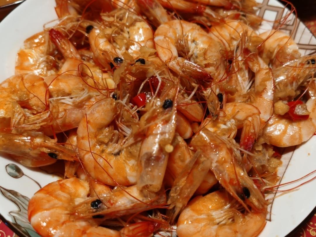 蒜蓉炒大虾