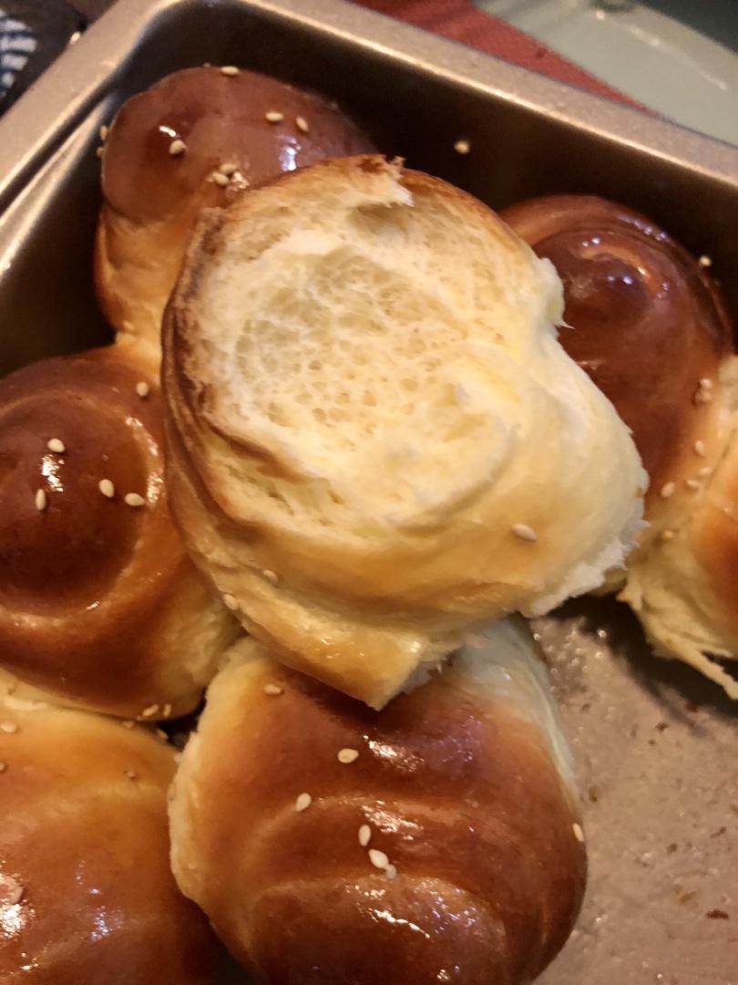 蜂蜜脆底小面包