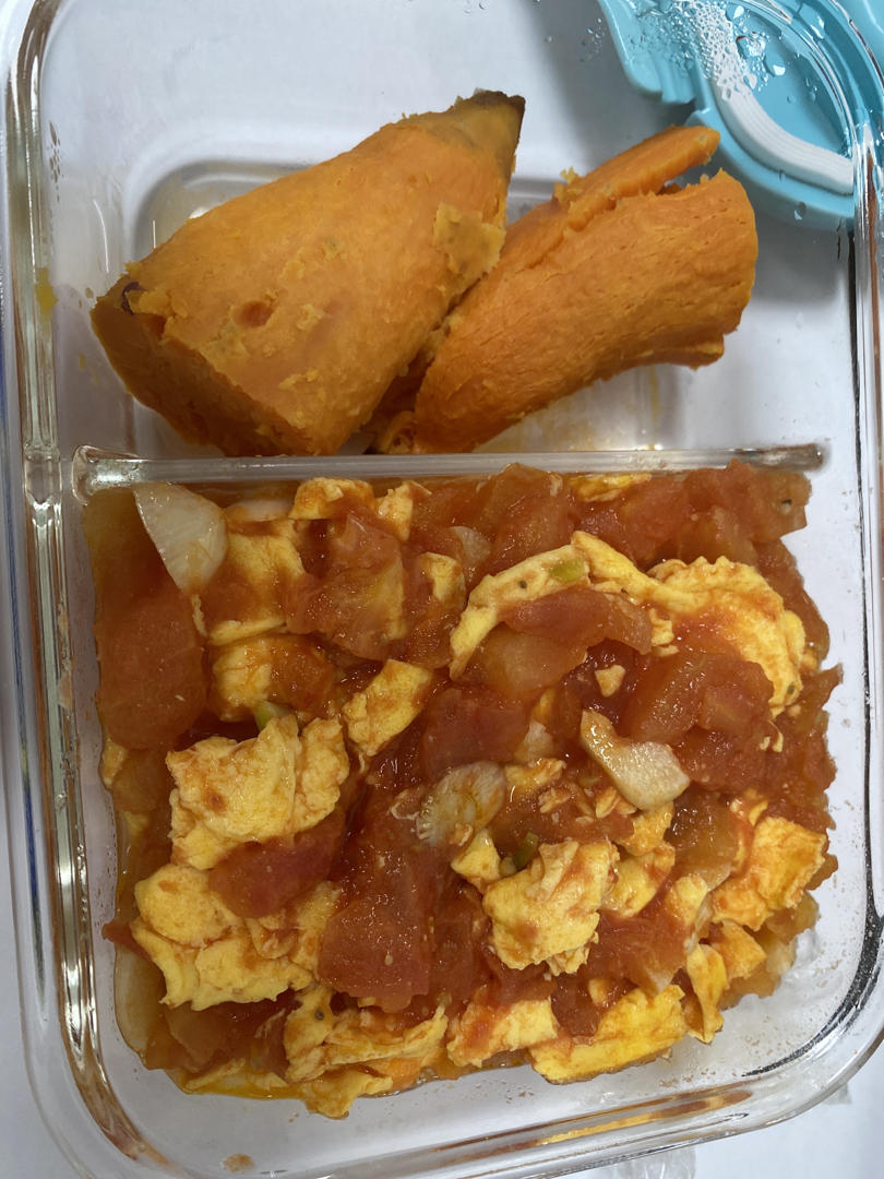 小白番茄炒蛋低脂