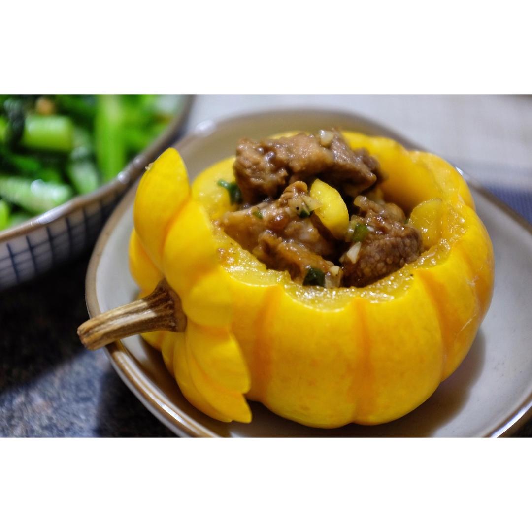 stefanieeeeeee做的南瓜排骨盅