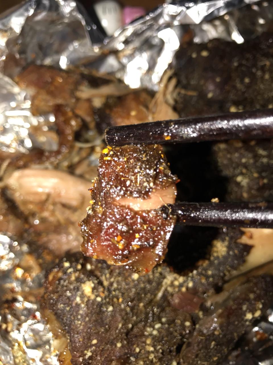 孜然蒜香烤羊腿