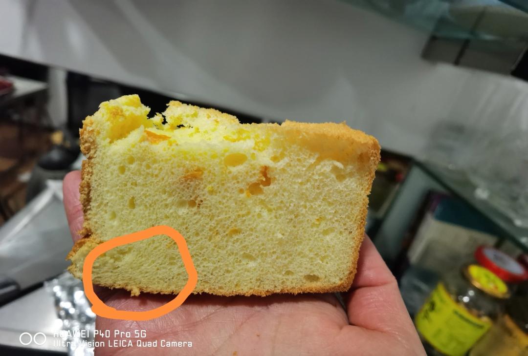 软嫩Q弹，橙香十足——香橙戚风