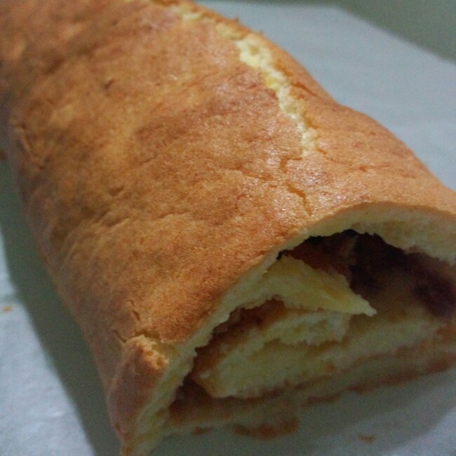 烫面戚风蛋糕卷，平凡，不平淡。