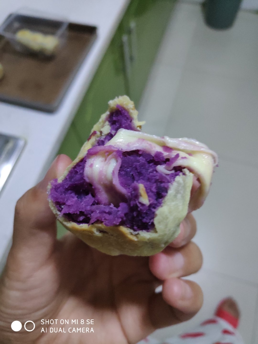 仙豆糕(紫薯馅)