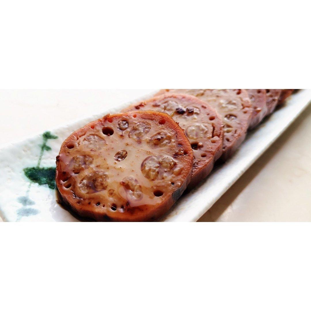 可乐桂花糯米藕