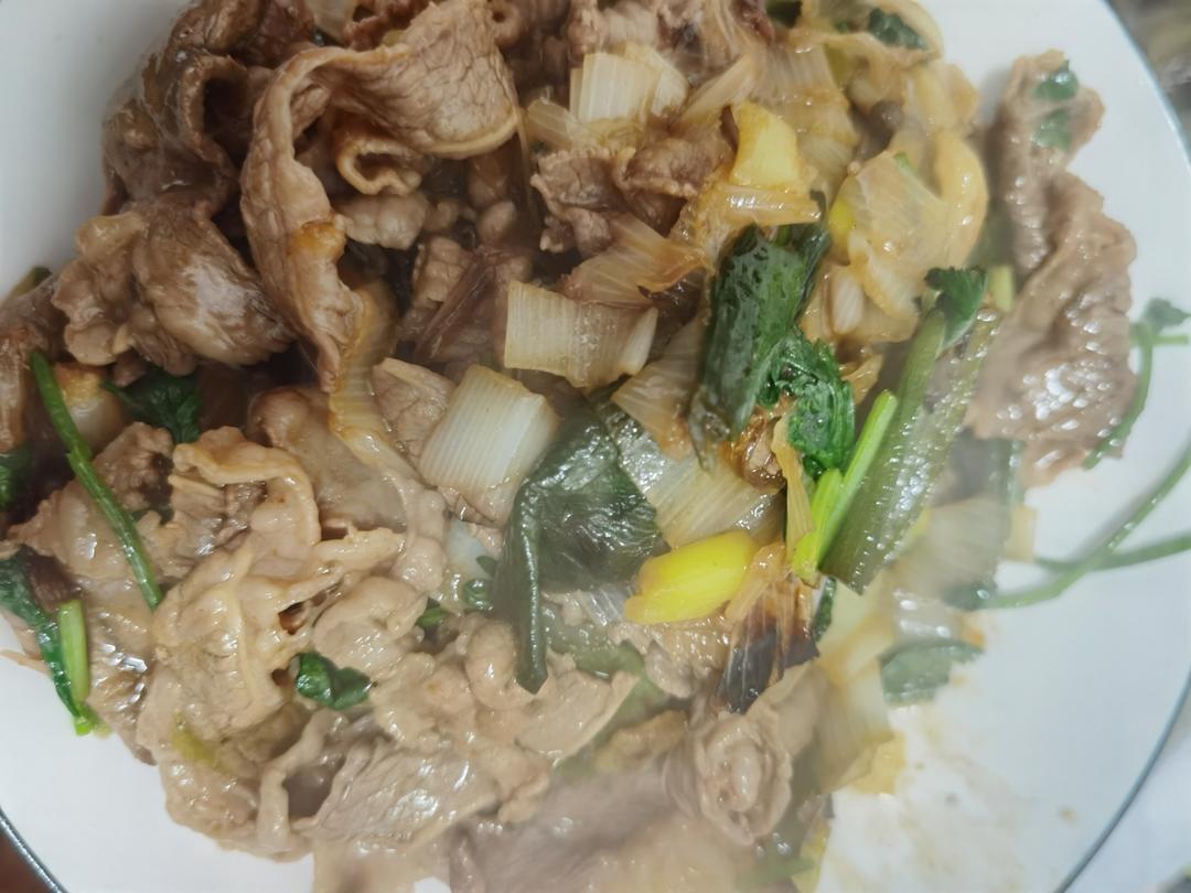 葱爆肥牛