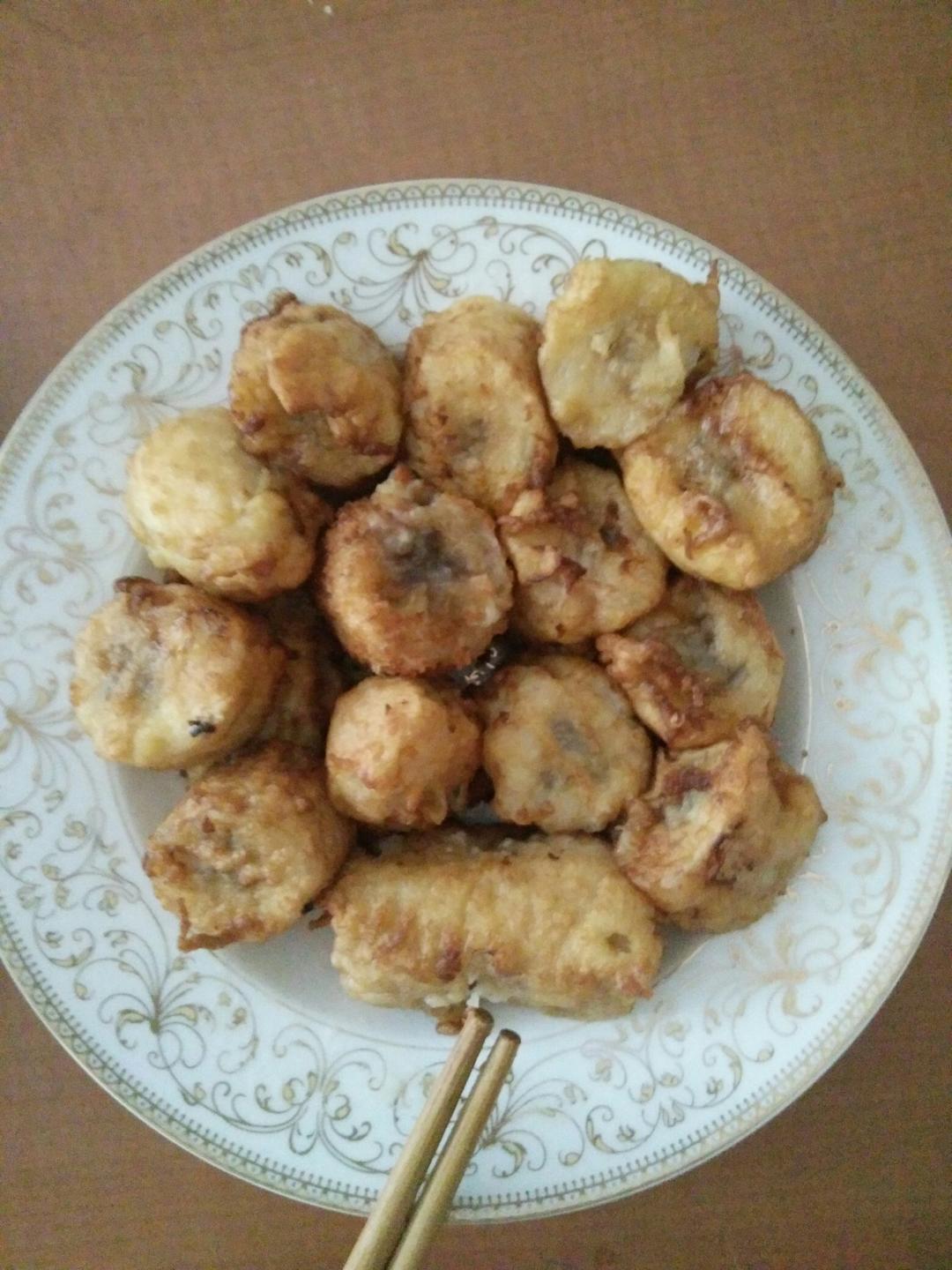 软糯炸香蕉