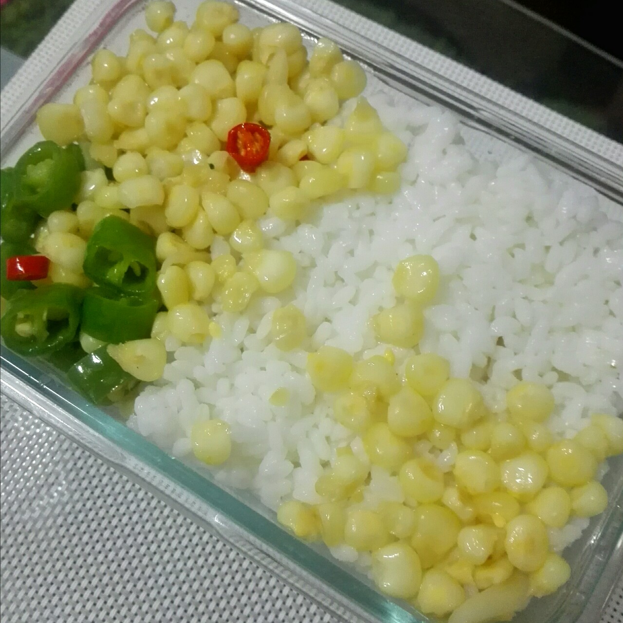 尖椒玉米粒