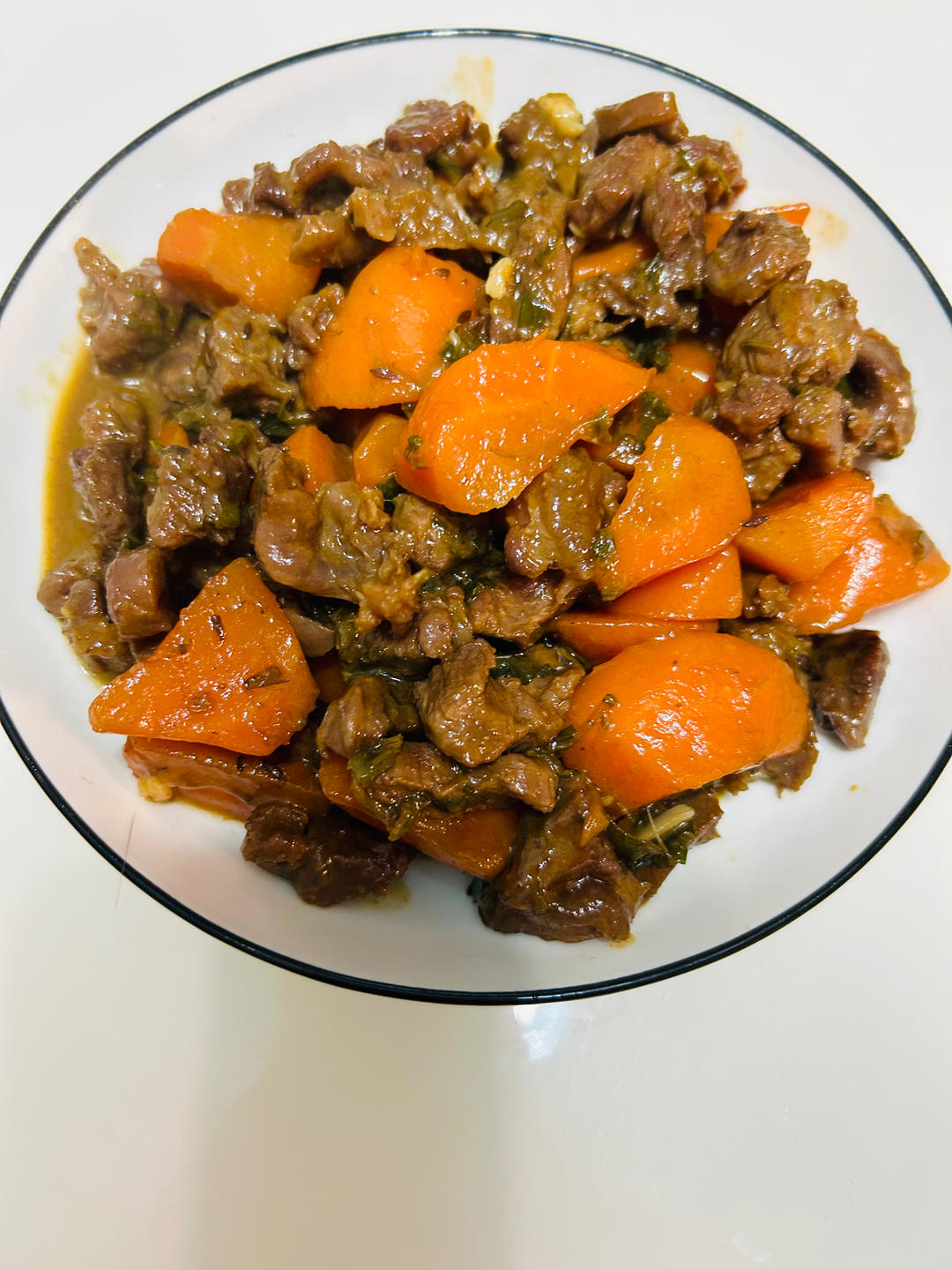 红烧羊肉炖胡萝卜