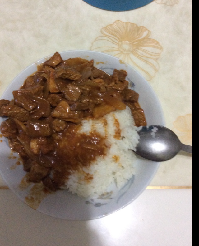 番茄牛腩盖浇饭