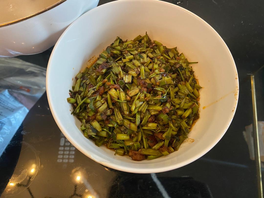 炒空心菜梗