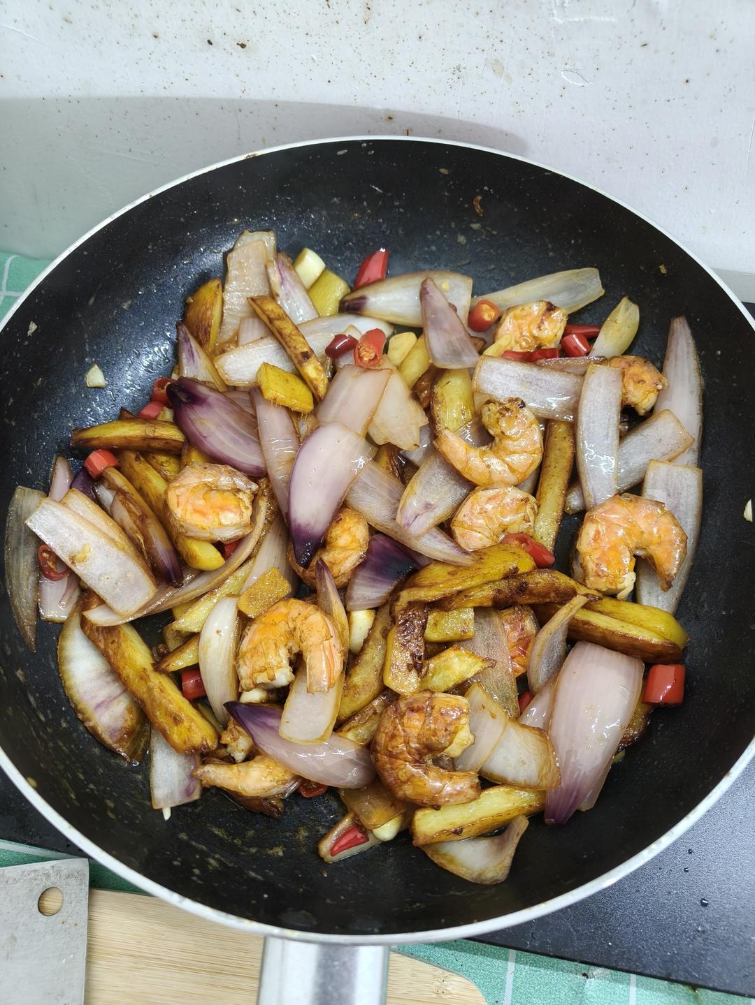 香辣干锅虾（下饭菜）