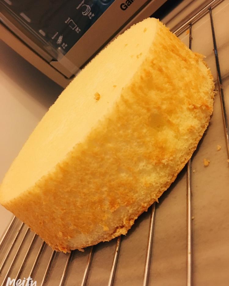 八寸戚风蛋糕（生日蛋糕坯）附六寸配单