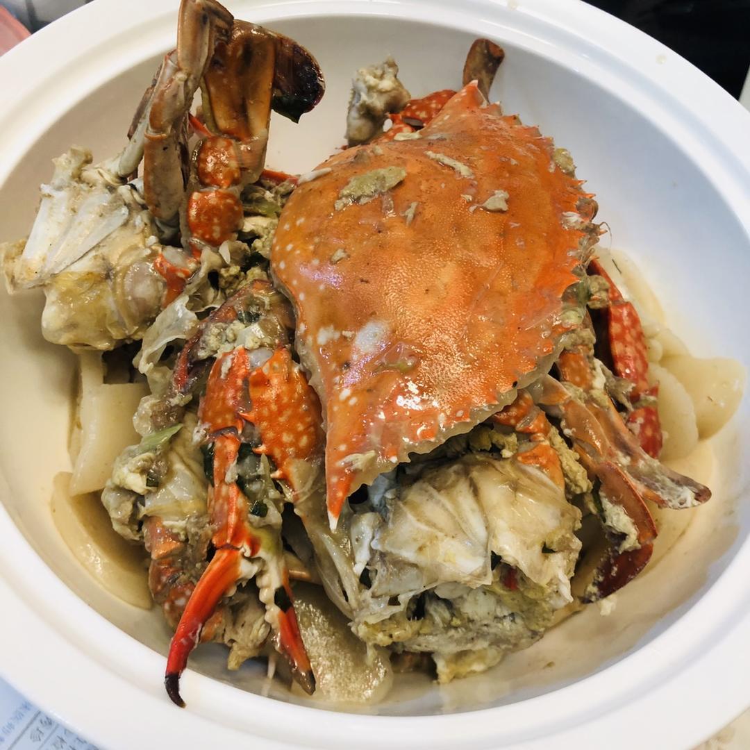 泰式咖喱年糕蟹