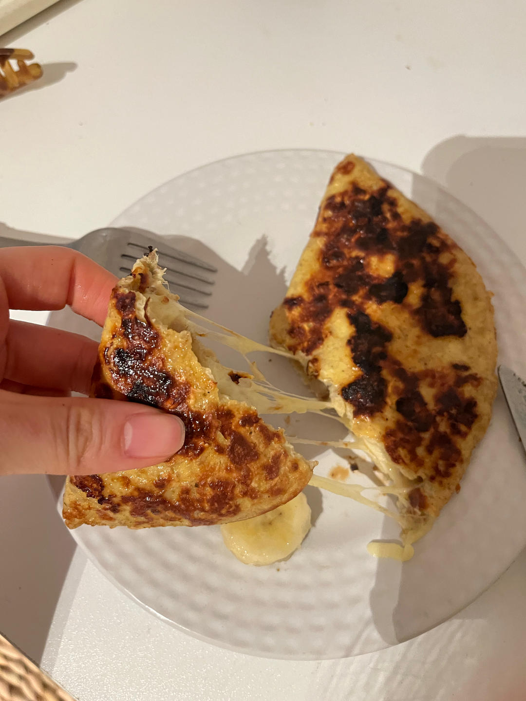 快手香蕉芝士饼