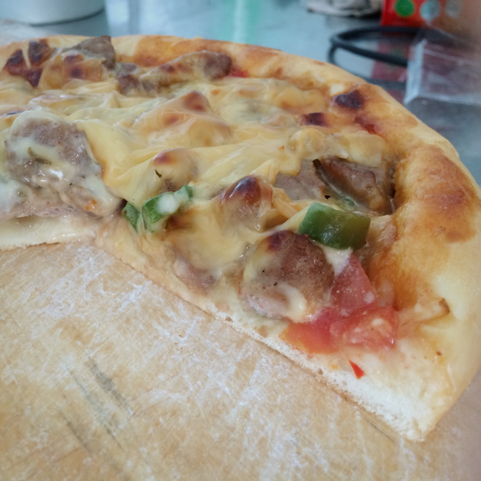 8寸纯手工什锦披萨