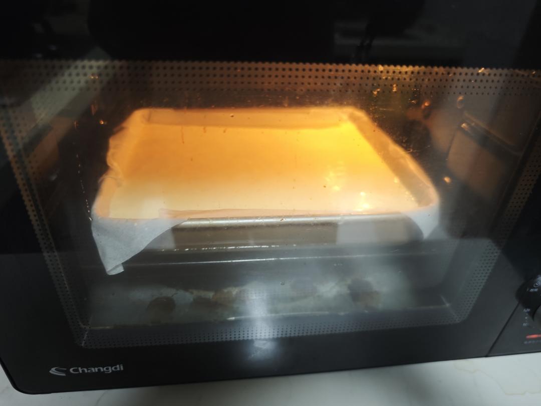 18厘米方形古早蛋糕