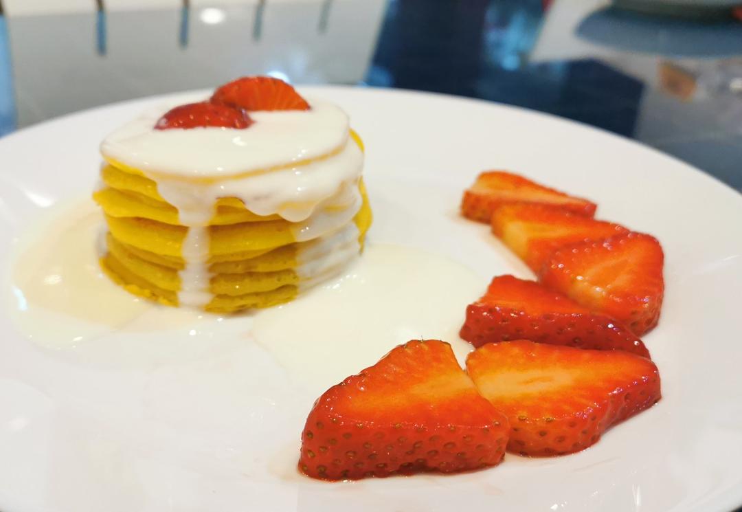 简单快手的软香松饼