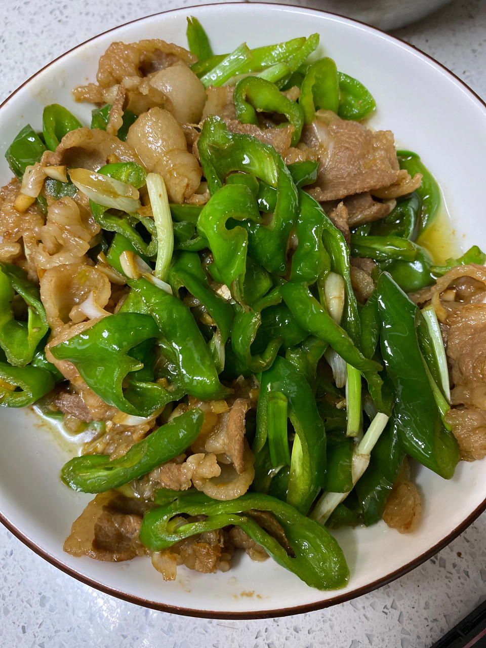 农家小炒肉【记忆中勾魂的油汤】