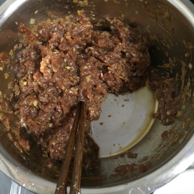牛肉胡萝卜馅儿饺子