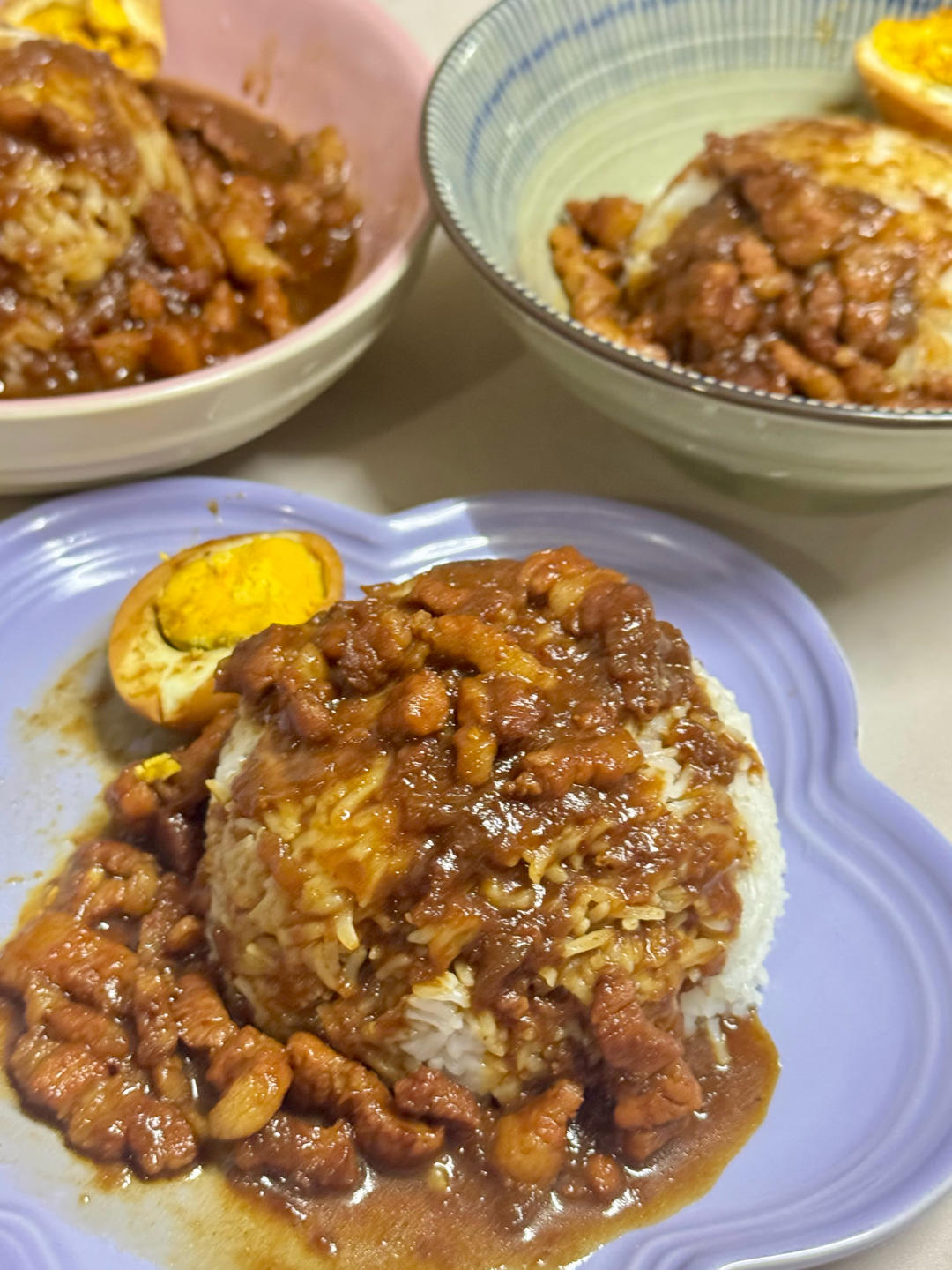 家常卤肉饭