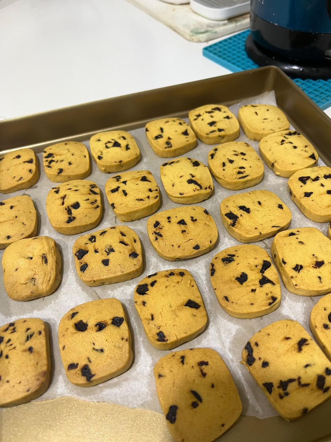 奶香浓郁酸甜酥脆的蔓越莓黄油曲奇