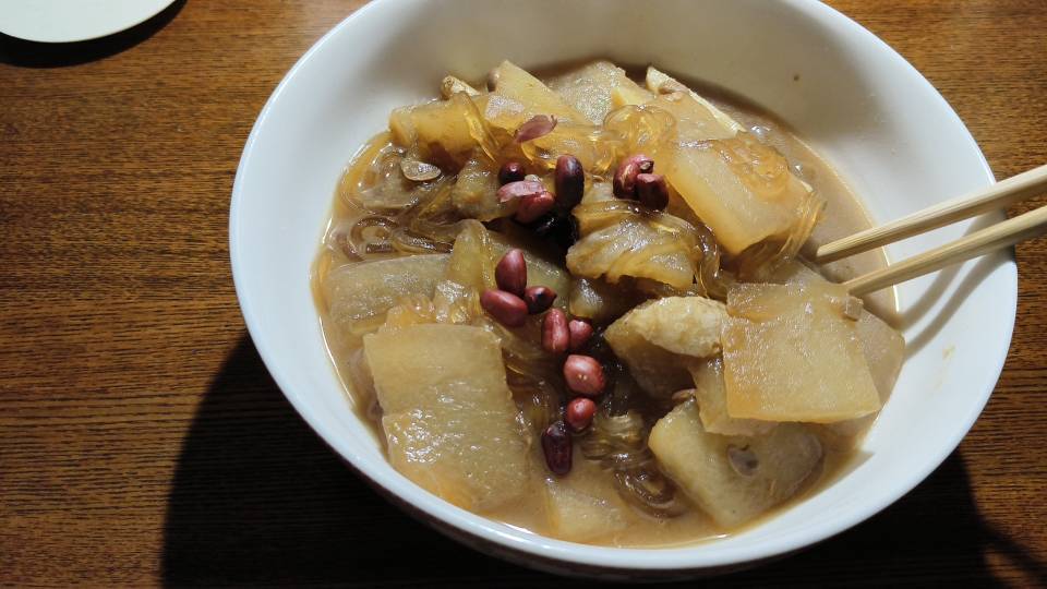 冬瓜炖粉条