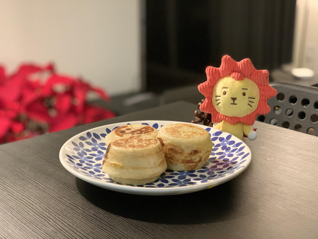 早餐霸王~沉甸甸鸡蛋汉堡