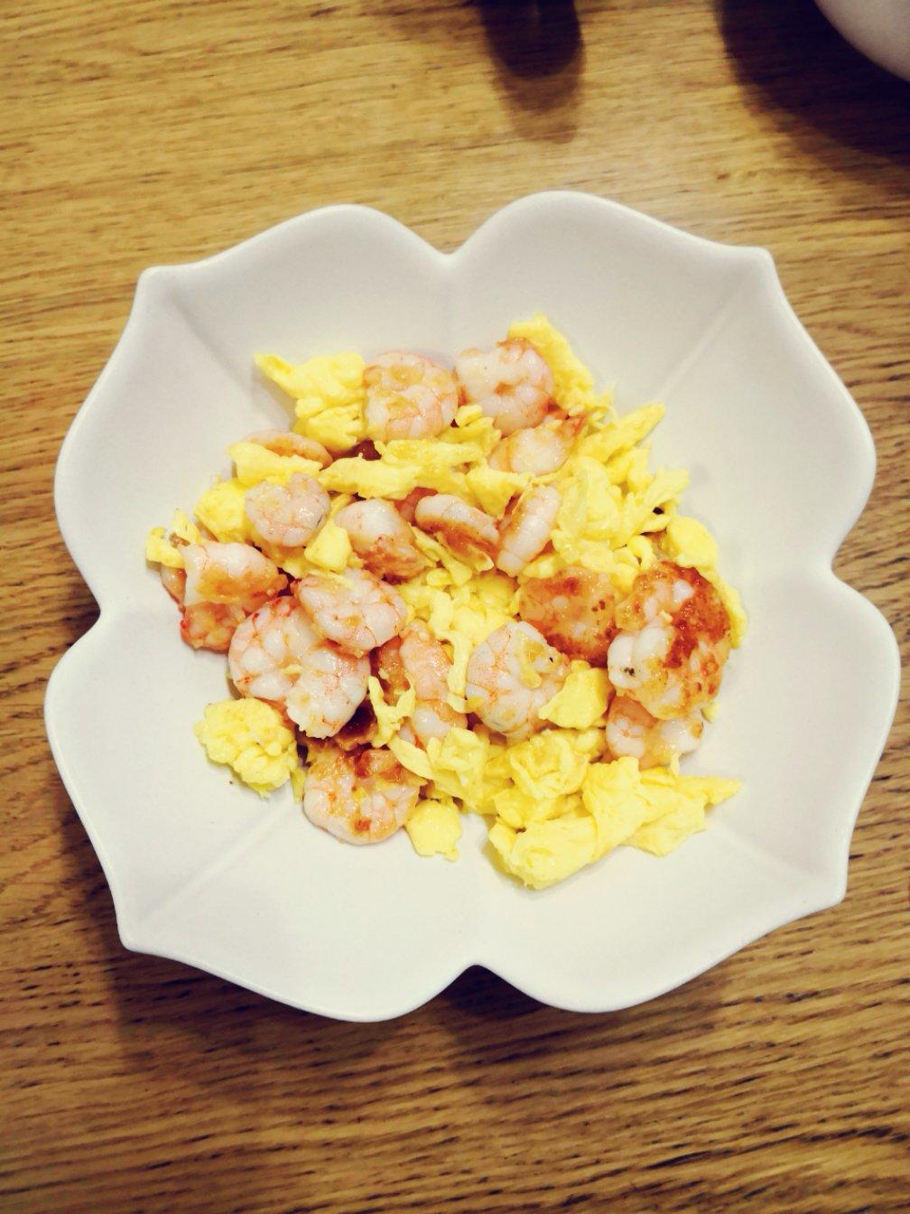 虾仁炒蛋