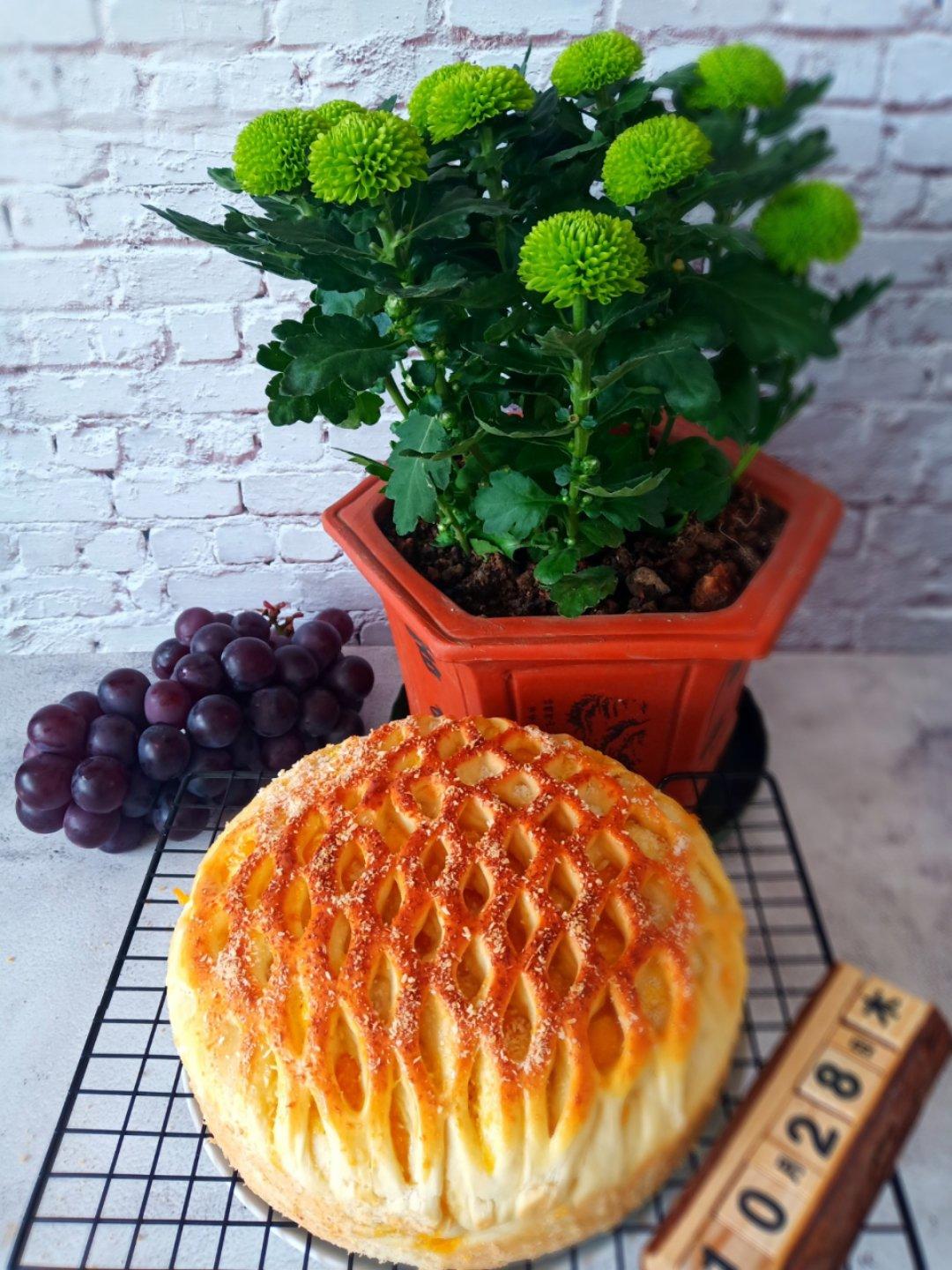 网纹果酱夹心面包