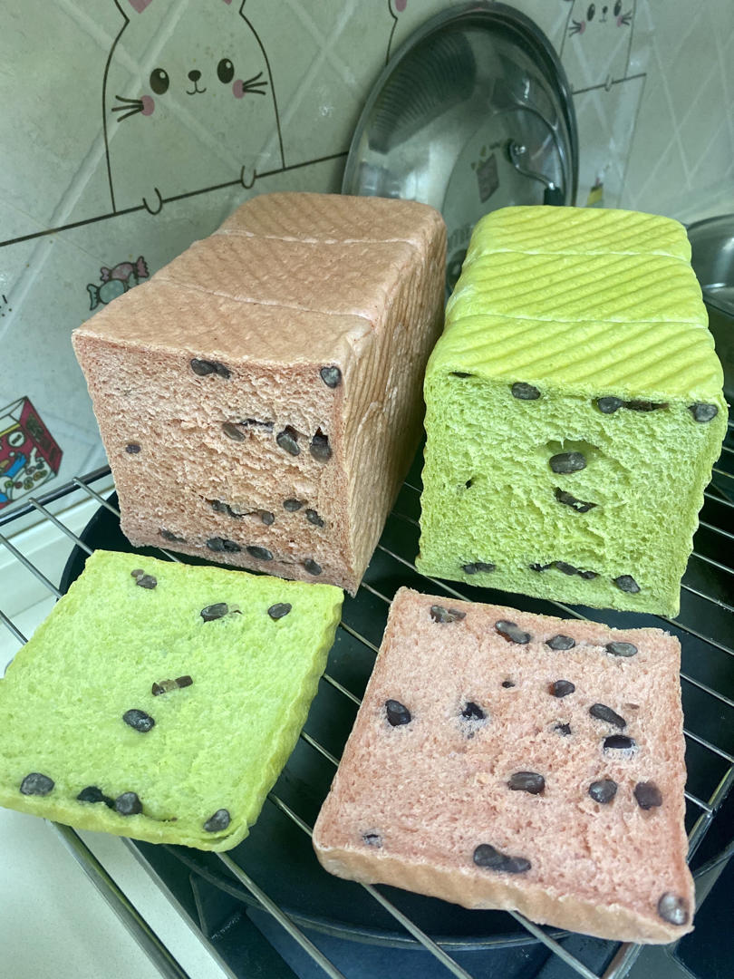 【中种绵绵绵吐司】抹茶蜜豆味