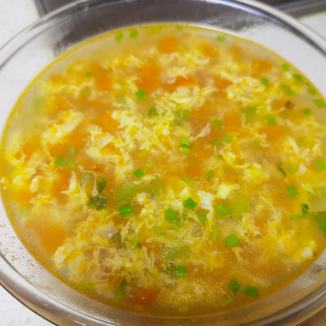 【跟我做不会错】简单又好喝的西红柿鸡蛋汤，家常又营养哦