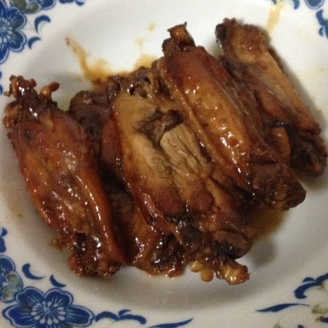 不能再简单的红烧鸡翅
