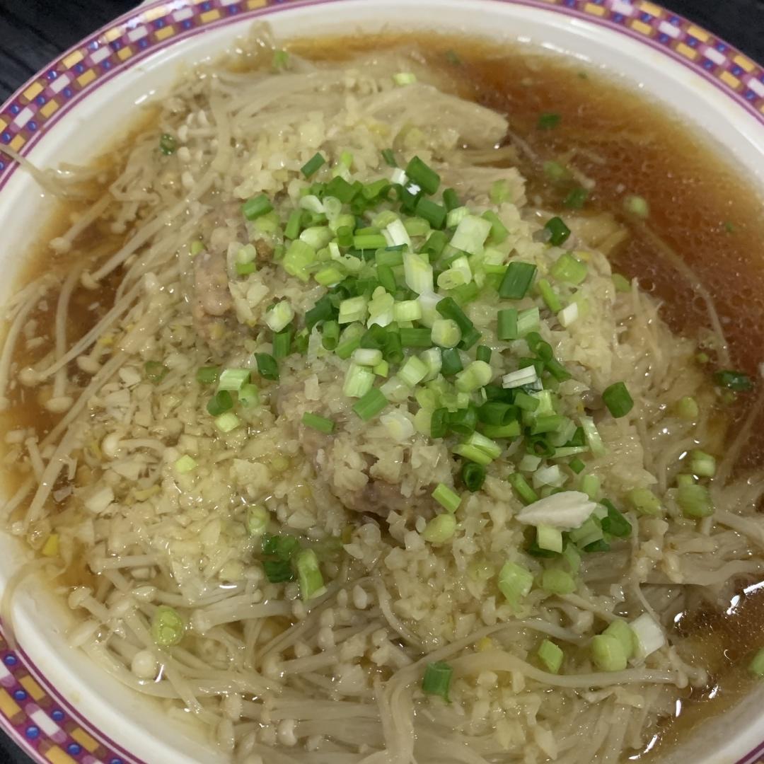 蒜蓉蒸金针菇