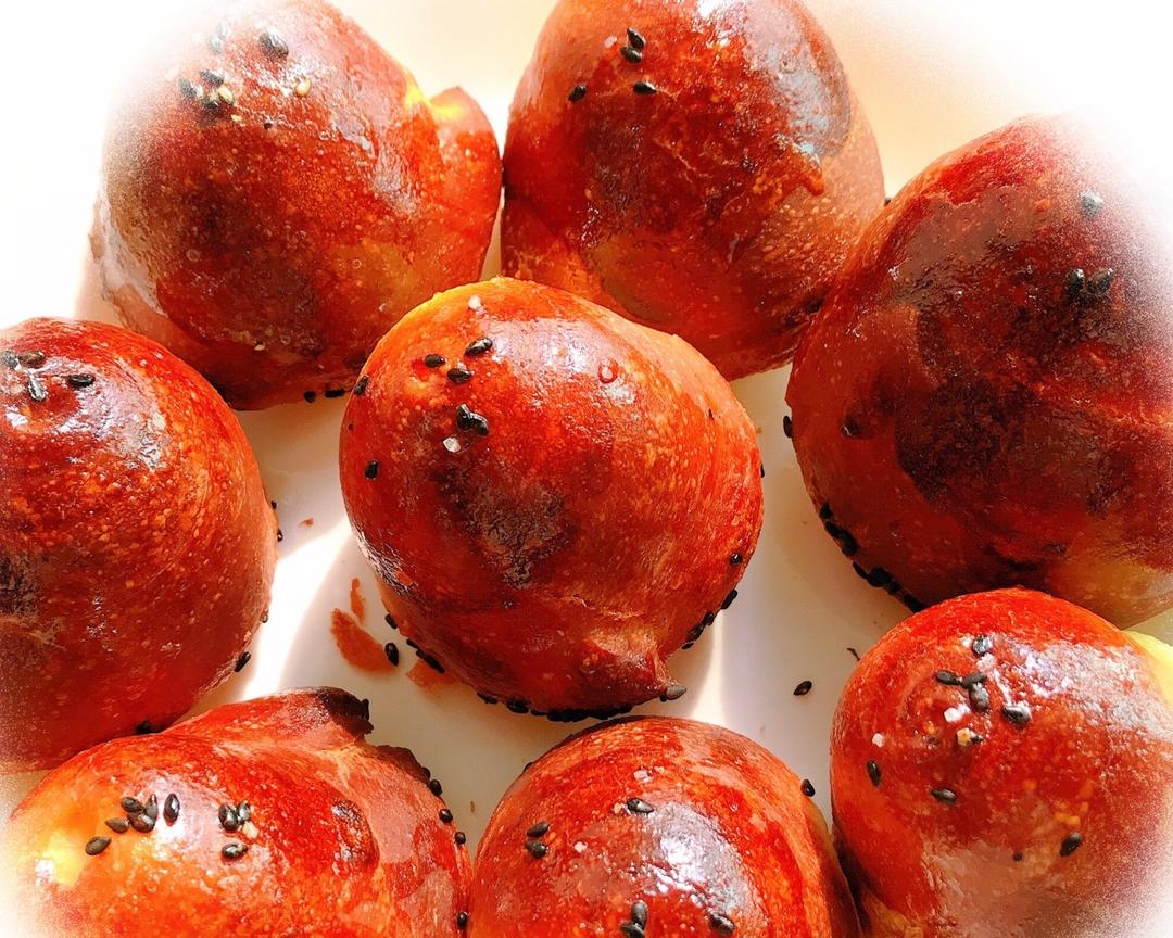 蜂蜜小面包                               （空气炸锅家庭快手版）
"多功能面粉也能做"