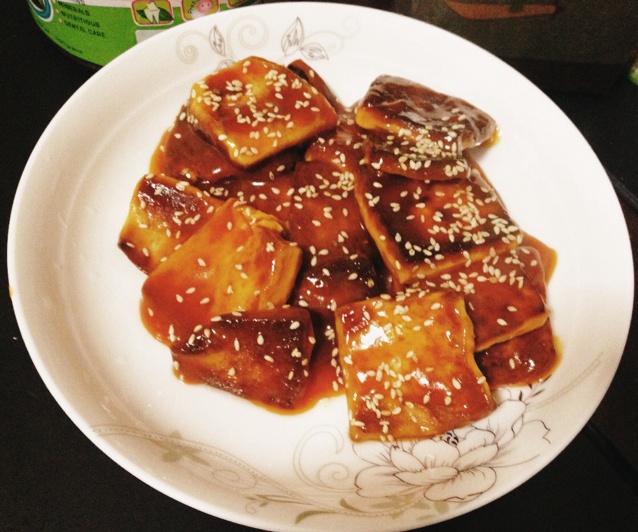 汁味糖醋豆腐丁