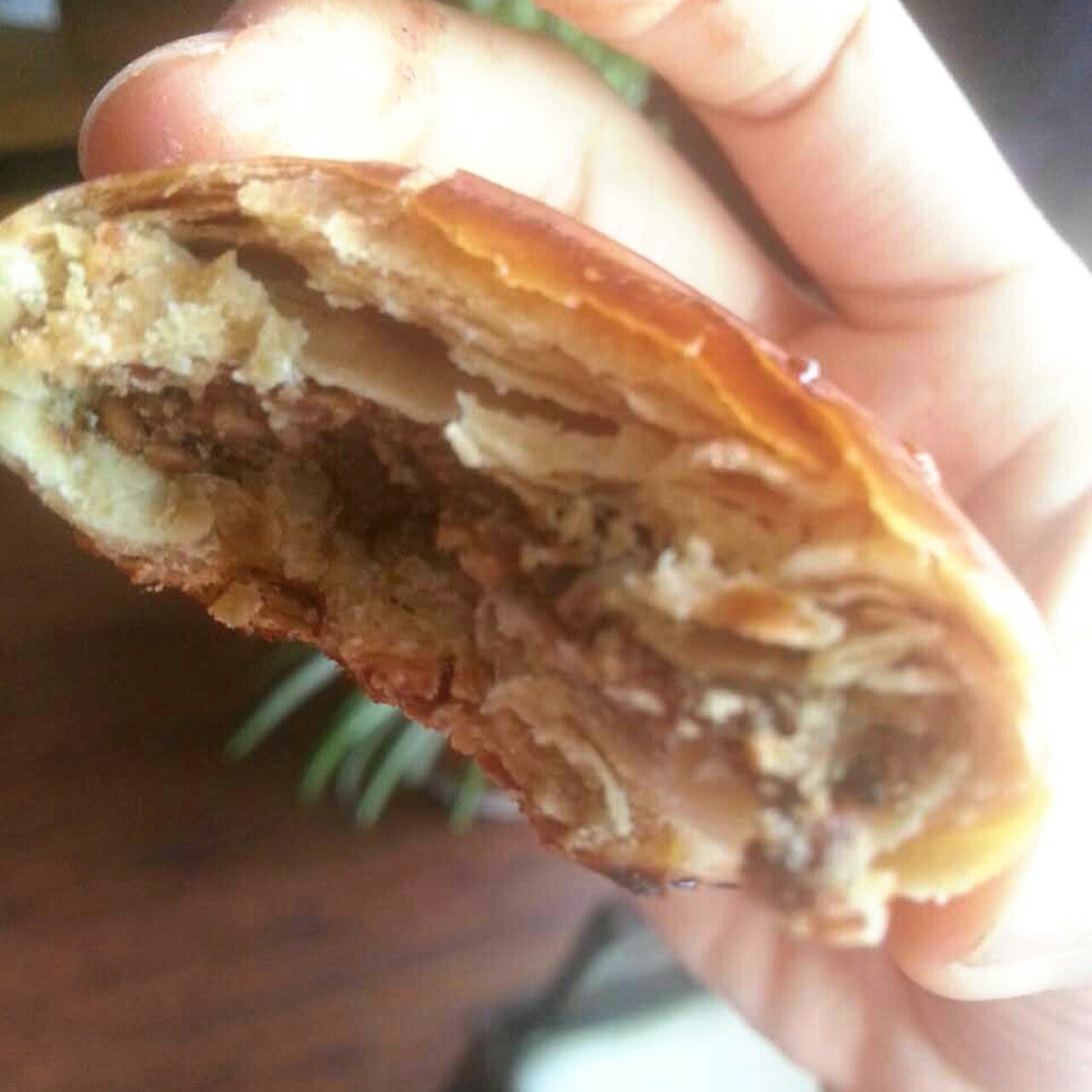 椒盐酥饼（自制椒盐芝麻馅）