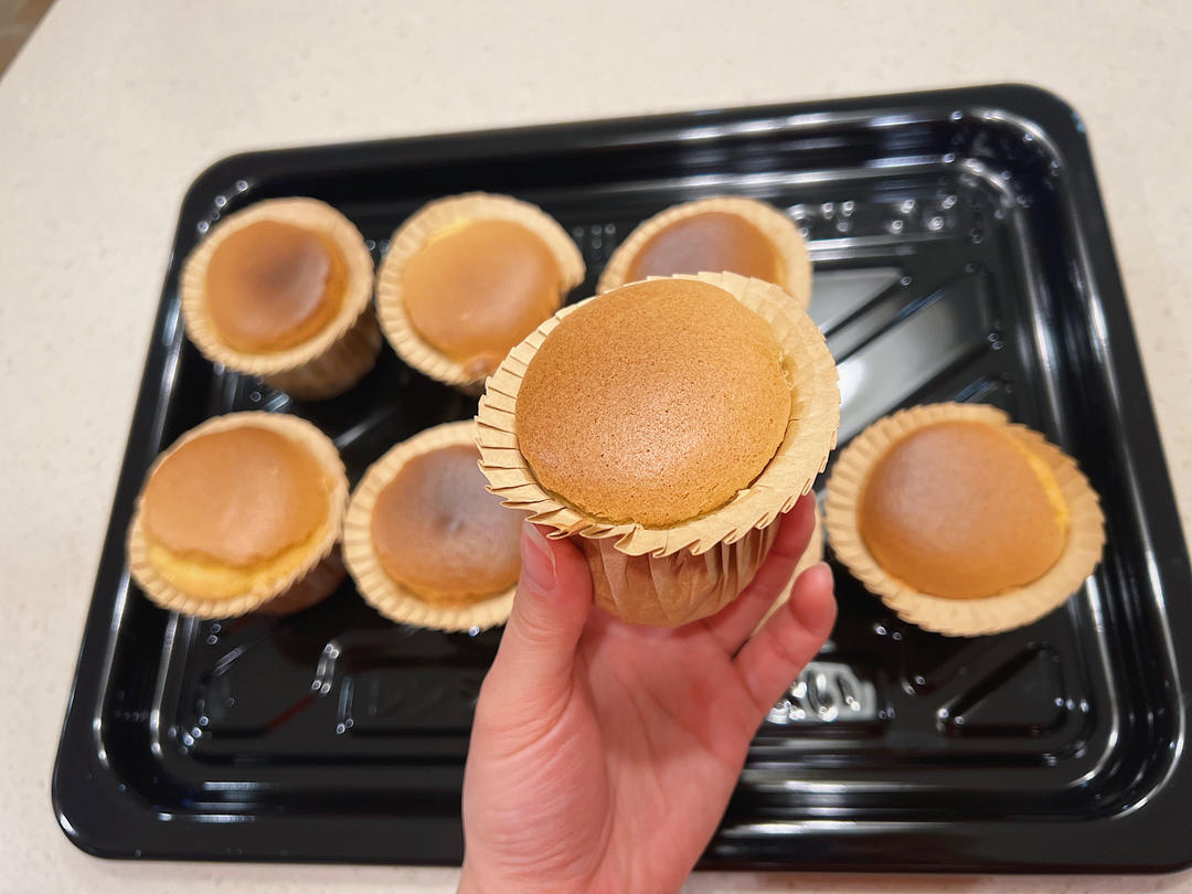 戚风小纸杯蛋糕