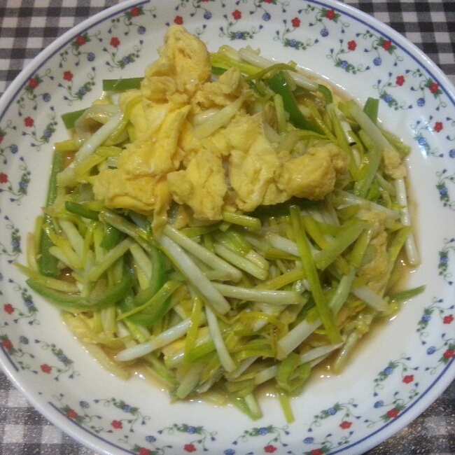 韭黄炒蛋