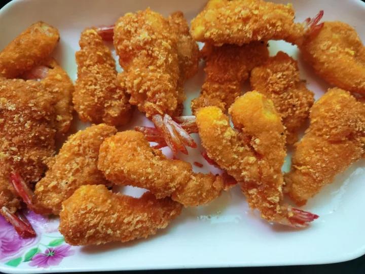 面包糠炸虾