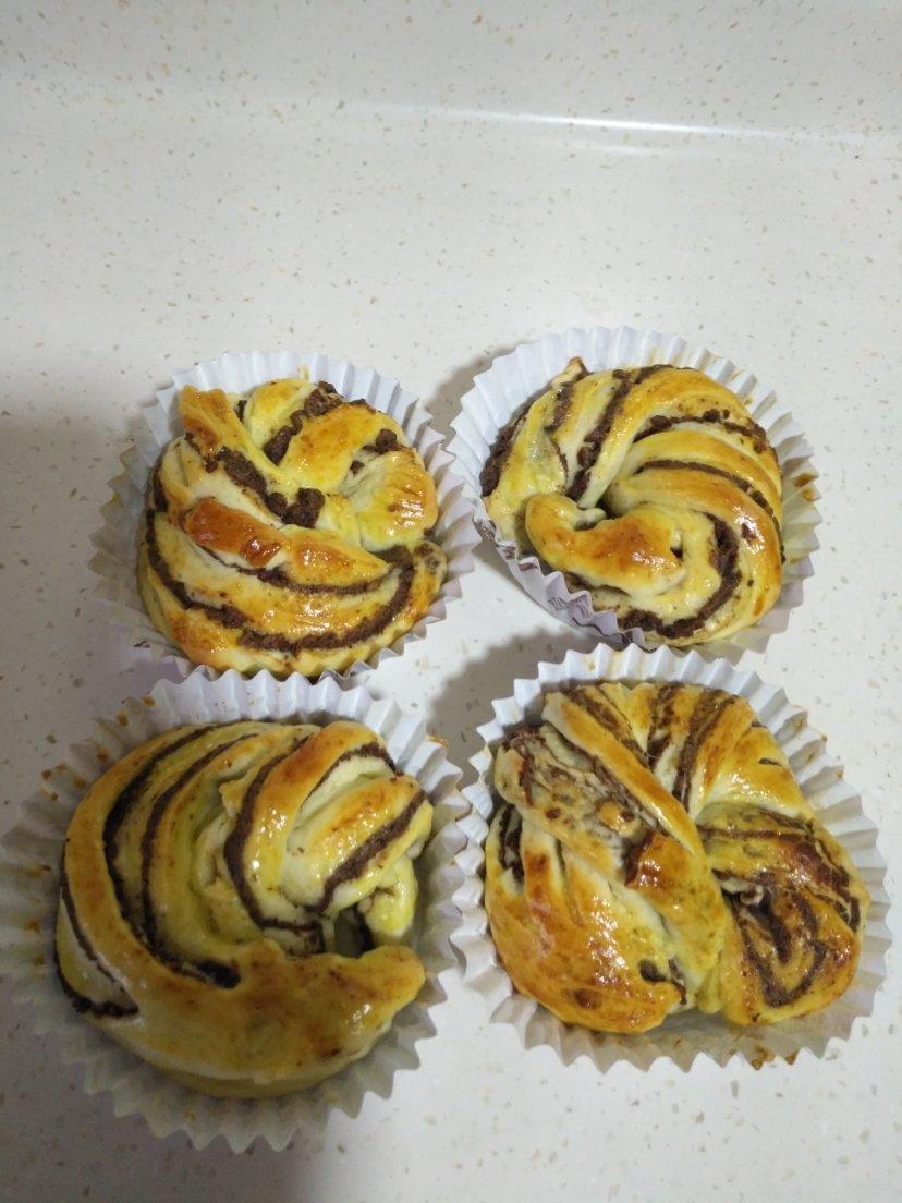 豆沙卷面包