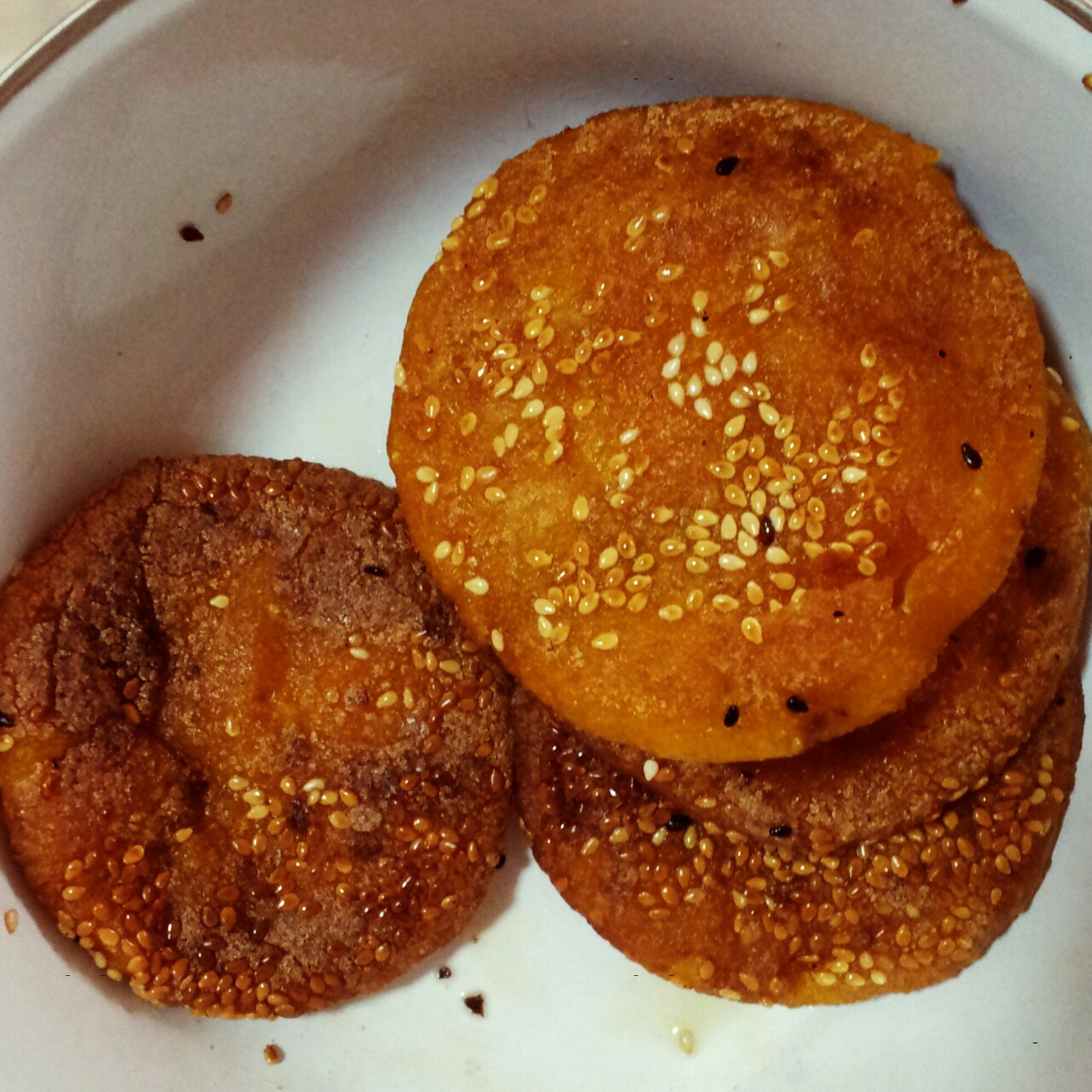 芝香南瓜饼