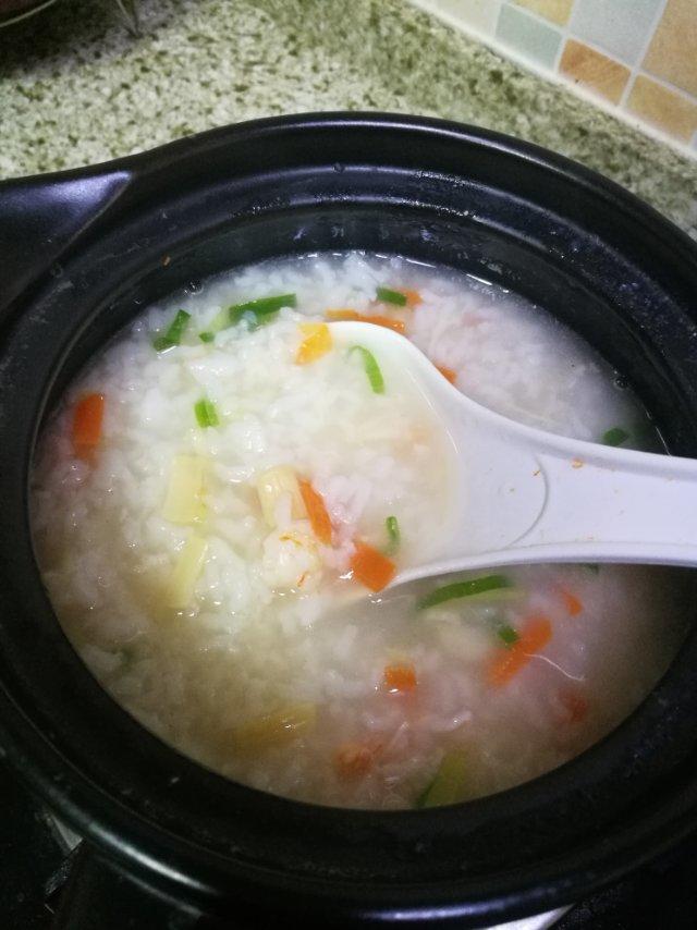 干贝鲜虾粥