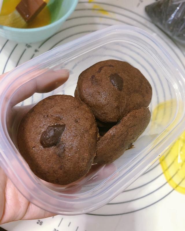 低油少糖巧克力软香曲奇(趣多多)